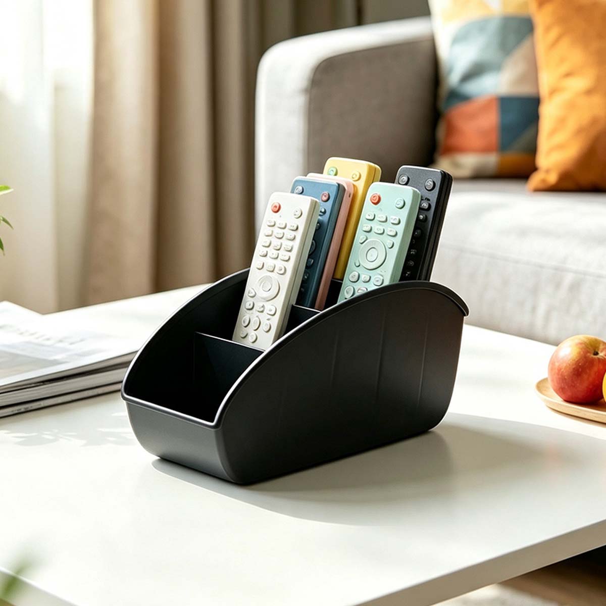 Home Office Freelancer - 다중 셀 구조의 데스크탑 정리함, 리모컨,