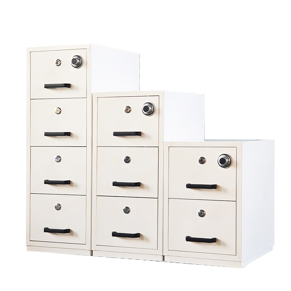 File Cabinet Drawer - 2단 서랍형 사무용 파일 캐비닛 방화