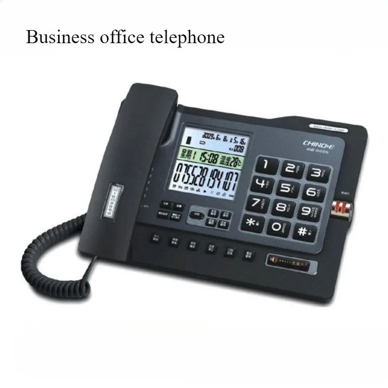 Home Office Phone Number - G026 비즈니스 사무실 홈 폰 블랙
