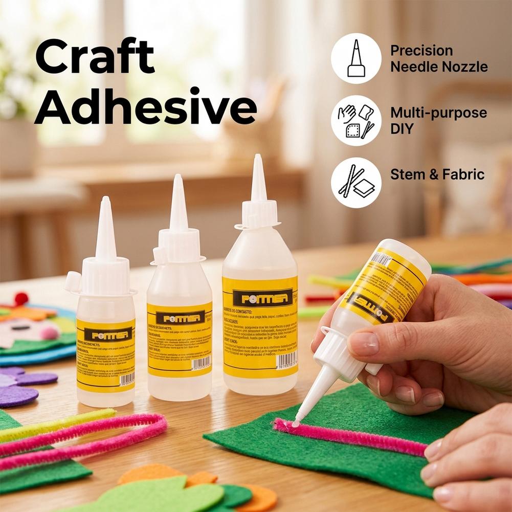 Home Office Freelancer - 30/50/100ml 액체 실리콘 접착제 종이 스티커