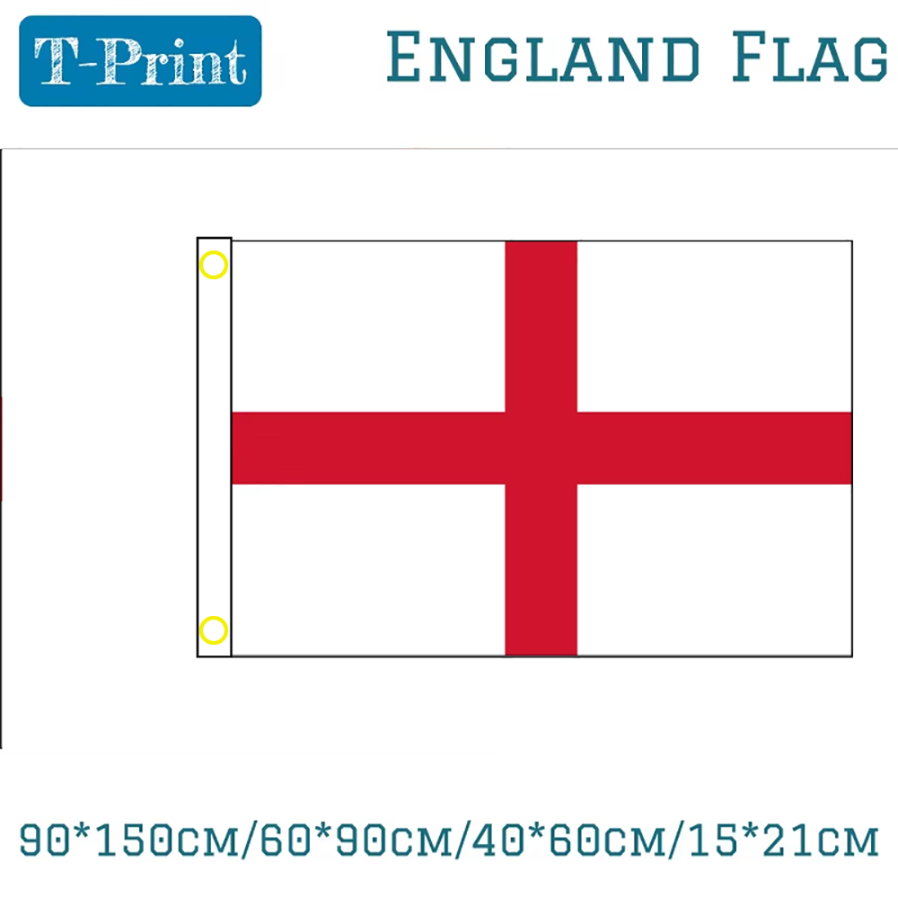 Home Office England - 90*150cm/60*90cm/40*60cm/15*21cm 영국 국기 5*3 FT 유로컵