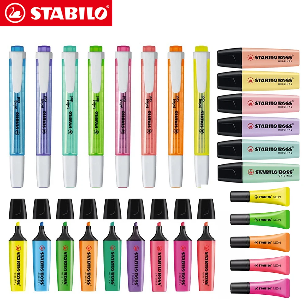 Stabilo Marker Boss - STABILO 형광펜 마커 세트 BOSS 70
