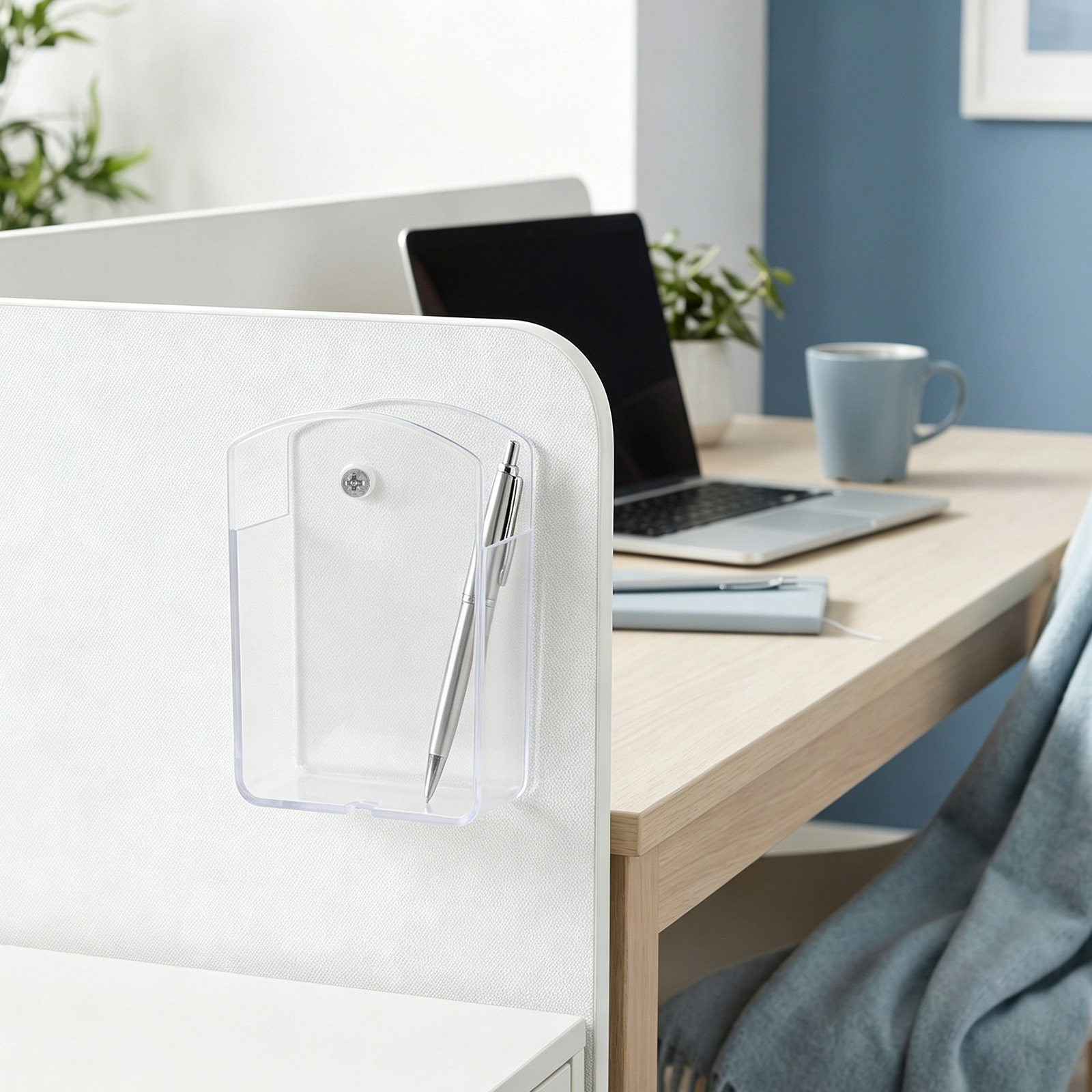 Pen Holder Organizer - 리모컨 홀더 벽걸이형 3.9x2.5x1.2인치 플라스틱 TV