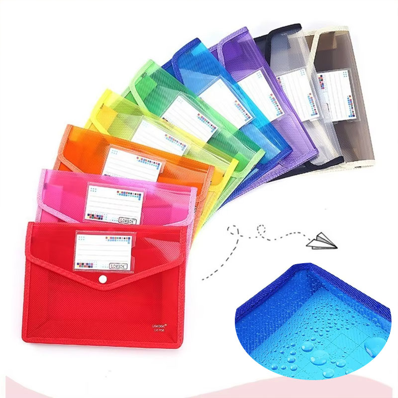 Home Office Freelancer - 1-10PCS 방수 A4 A5 스냅 버튼