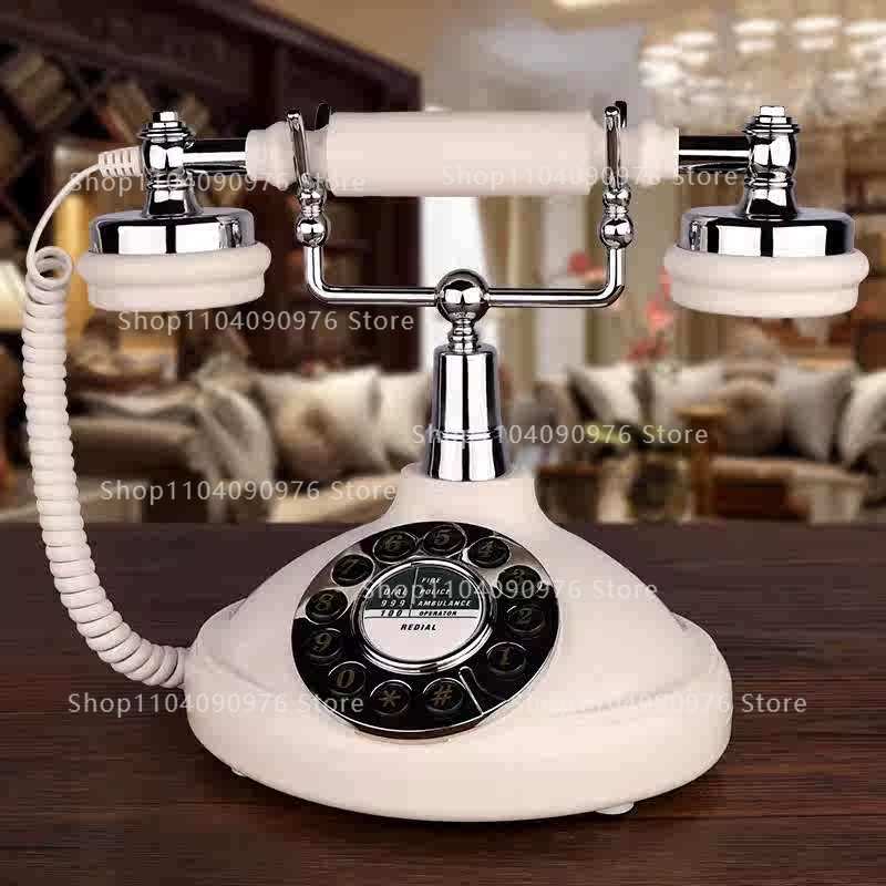 Home Office Phone Number - 유럽풍 레트로 전화기 가정용 사무실 유선전화