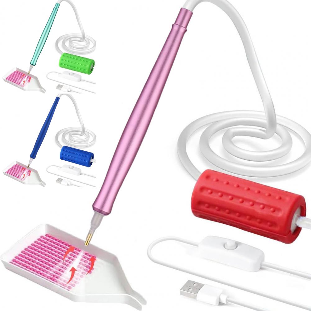 Pen Holder Organizer - 진공 다이아몬드 아트 펜 전기 다이아몬드