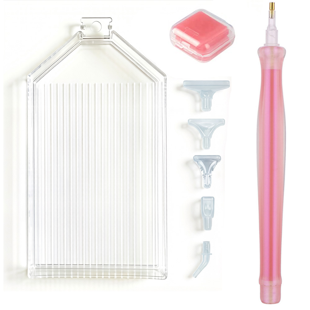 Pen Holder Organizer - 다이아몬드 페인팅 액세서리 펜 트레이 세트