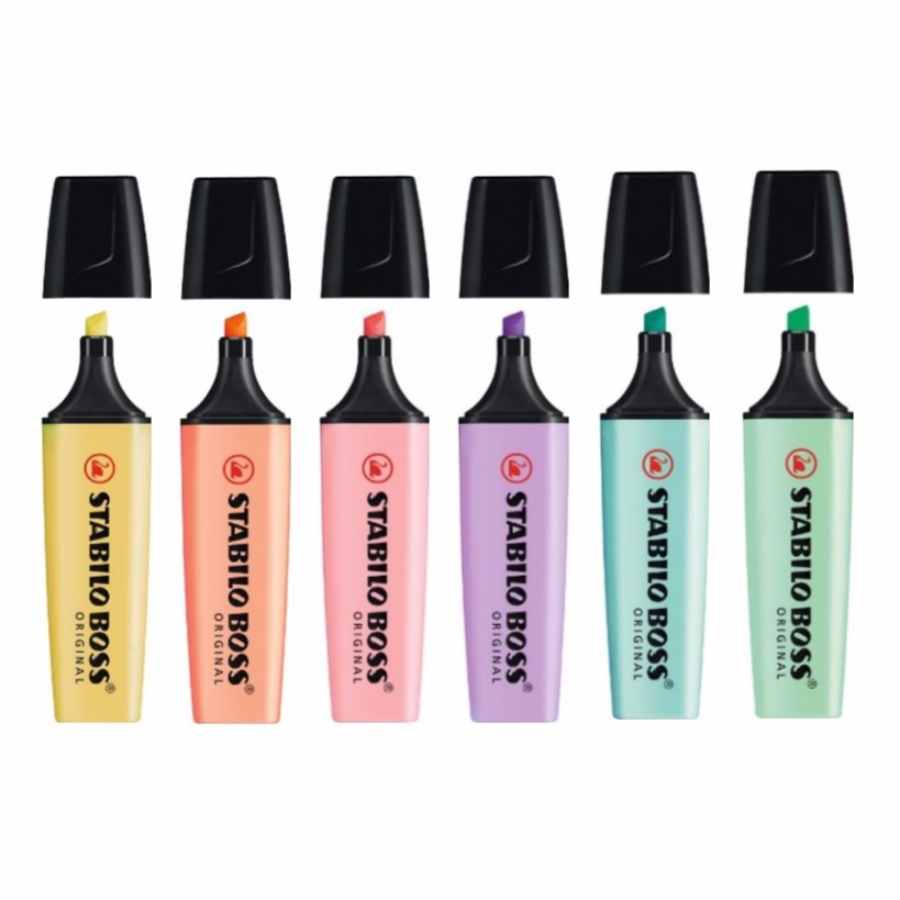 Stabilo Marker Boss - STABILO BOSS 오리지널 파스텔 하이라이터 펜