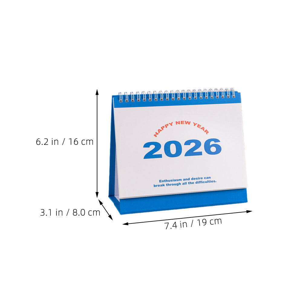 4개입 2026년 플립 캘린더, 데스크 스탠딩 데스크탑 - Home Office Layout 리뷰 및 가격