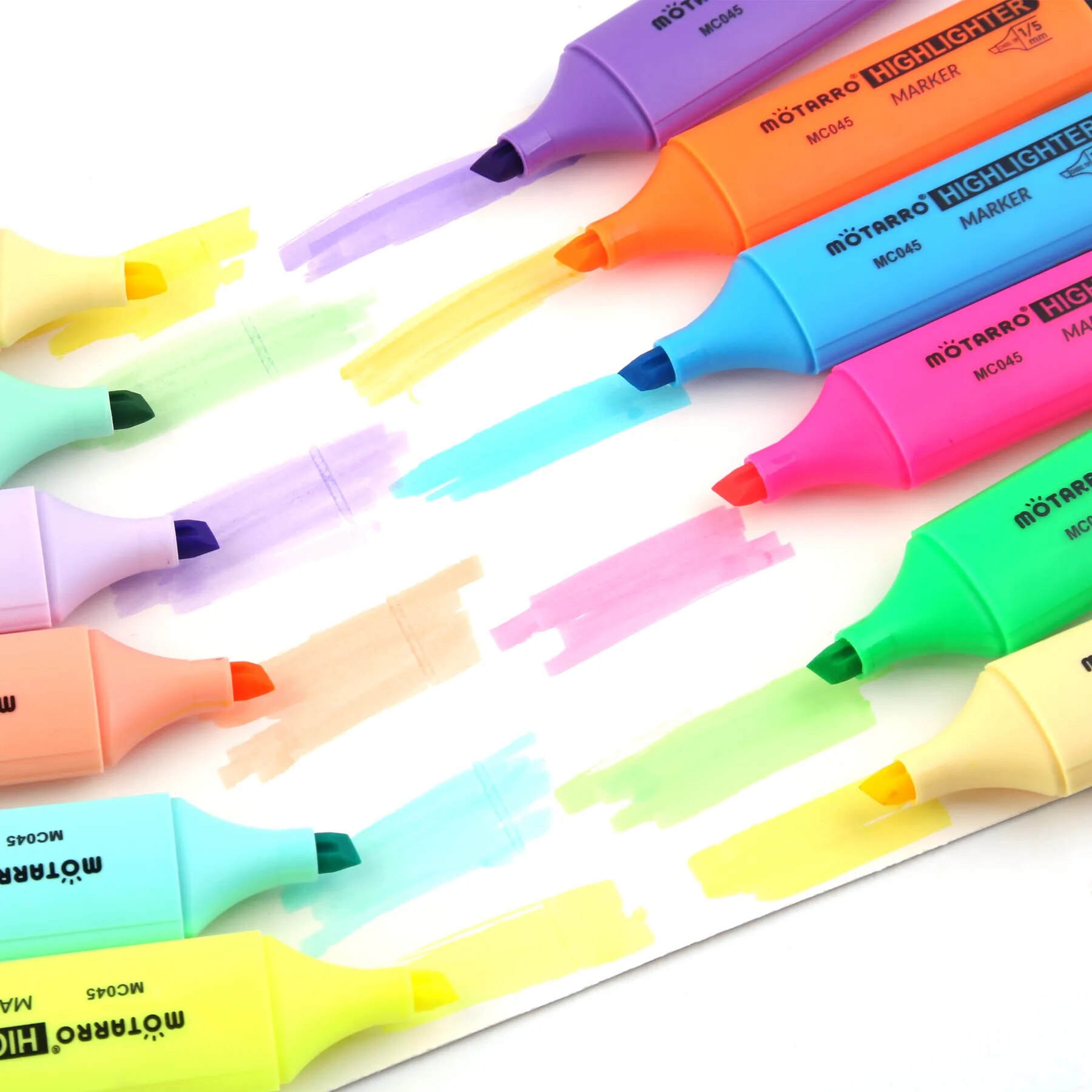MOTARRO 12Pcs Pvc 박스 마커 형광 색상  - Stabilo Marker Boss 리뷰 및 가격