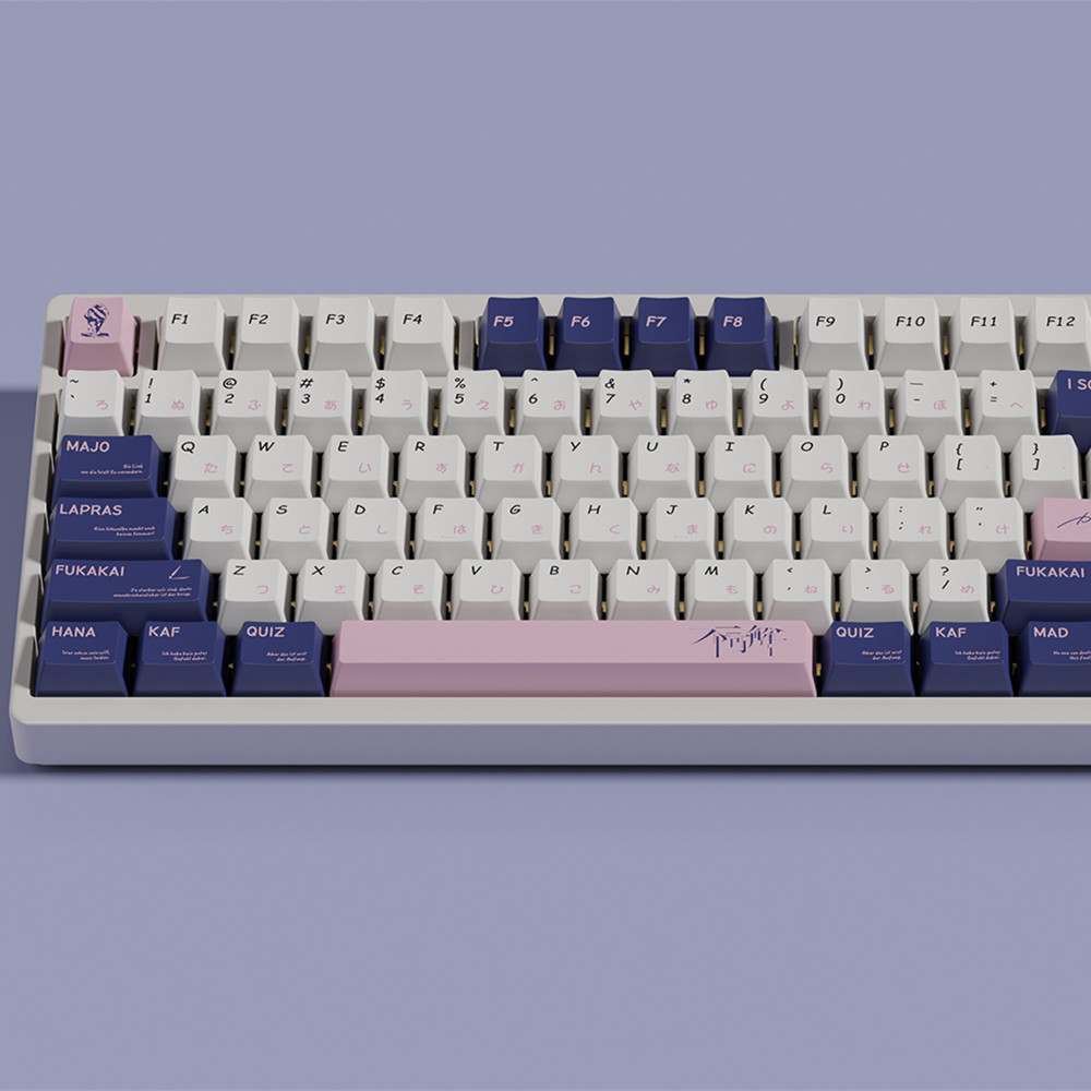 커스텀 Kaf 키 PBT 키캡 체리 프로파일 5면 염료 - Home Office Layout 리뷰 및 가격