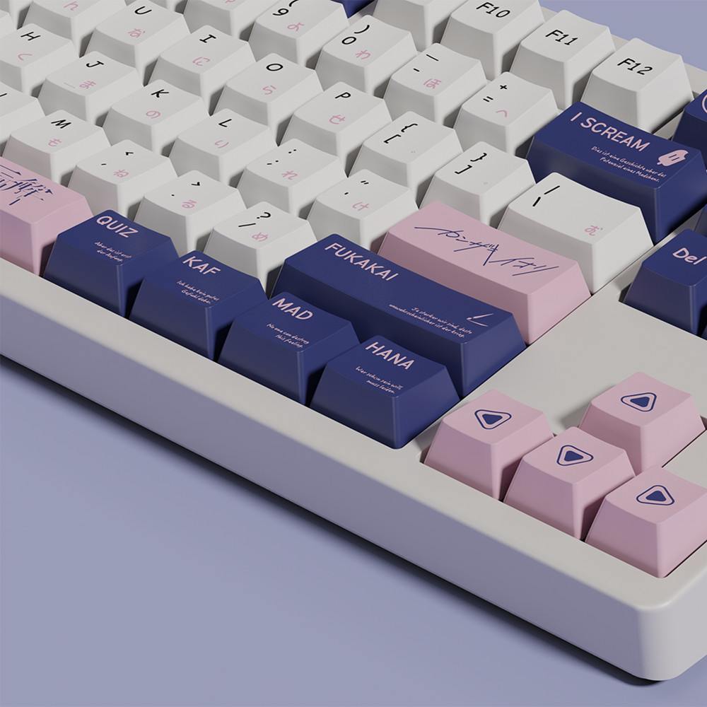커스텀 Kaf 키 PBT 키캡 체리 프로파일 5면 염료 - Home Office Layout 리뷰 및 가격
