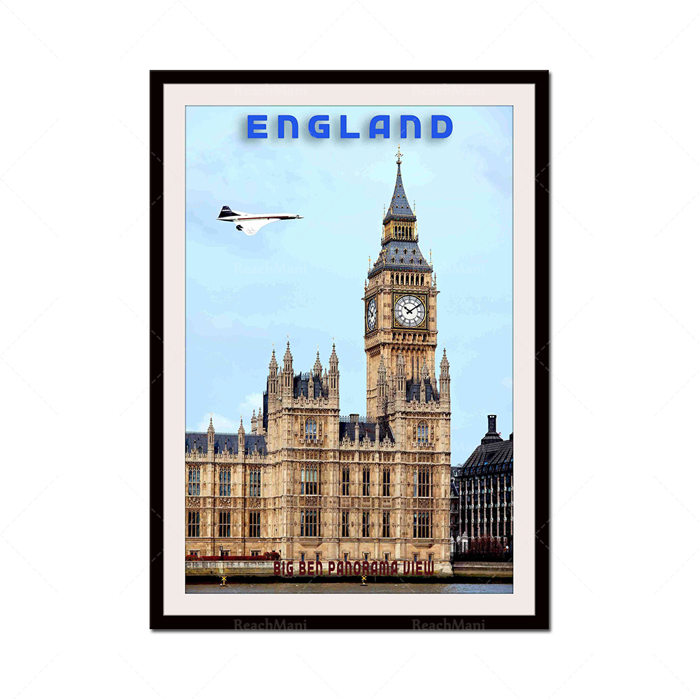 영국 풍경 인쇄 포스터, 가정 장식, 사무실 선물, 친 - Home Office England 리뷰 및 가격