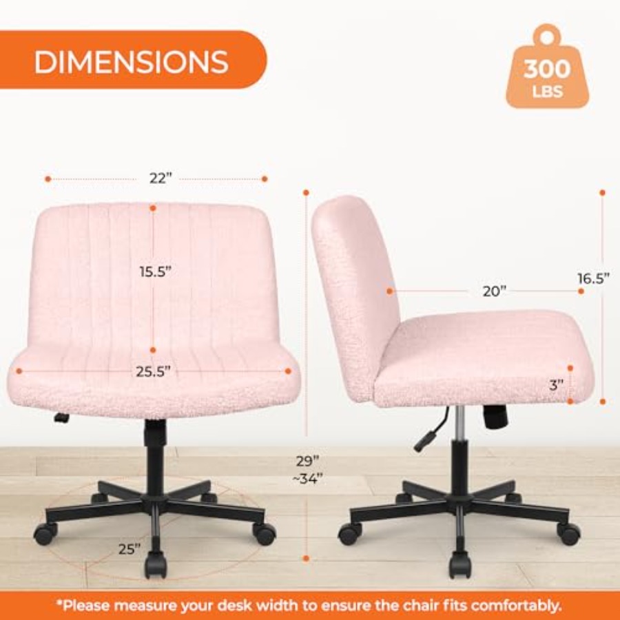 바퀴 달린 크리스크로스 의자, 홈 오피스용 크로스 레그 - Home Office Desks 리뷰 및 가격