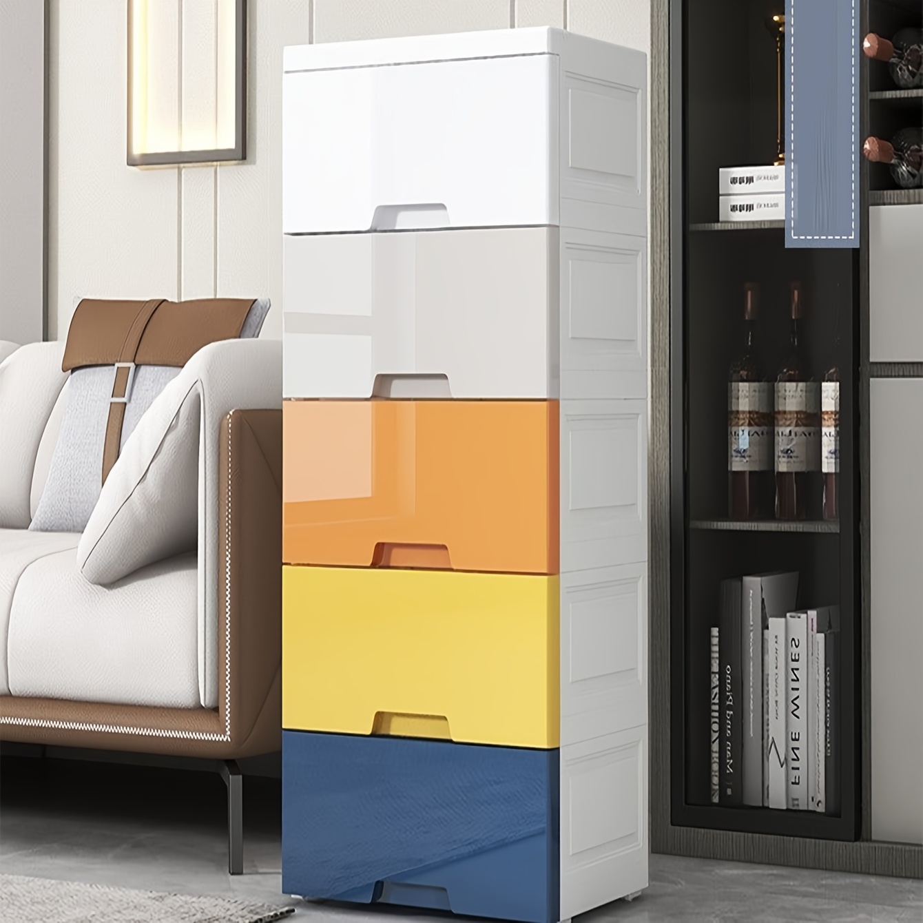 다층 서랍형 수납장(바퀴 포함), 수납함, 플라스틱 장 - File Cabinet Drawer 리뷰 및 가격