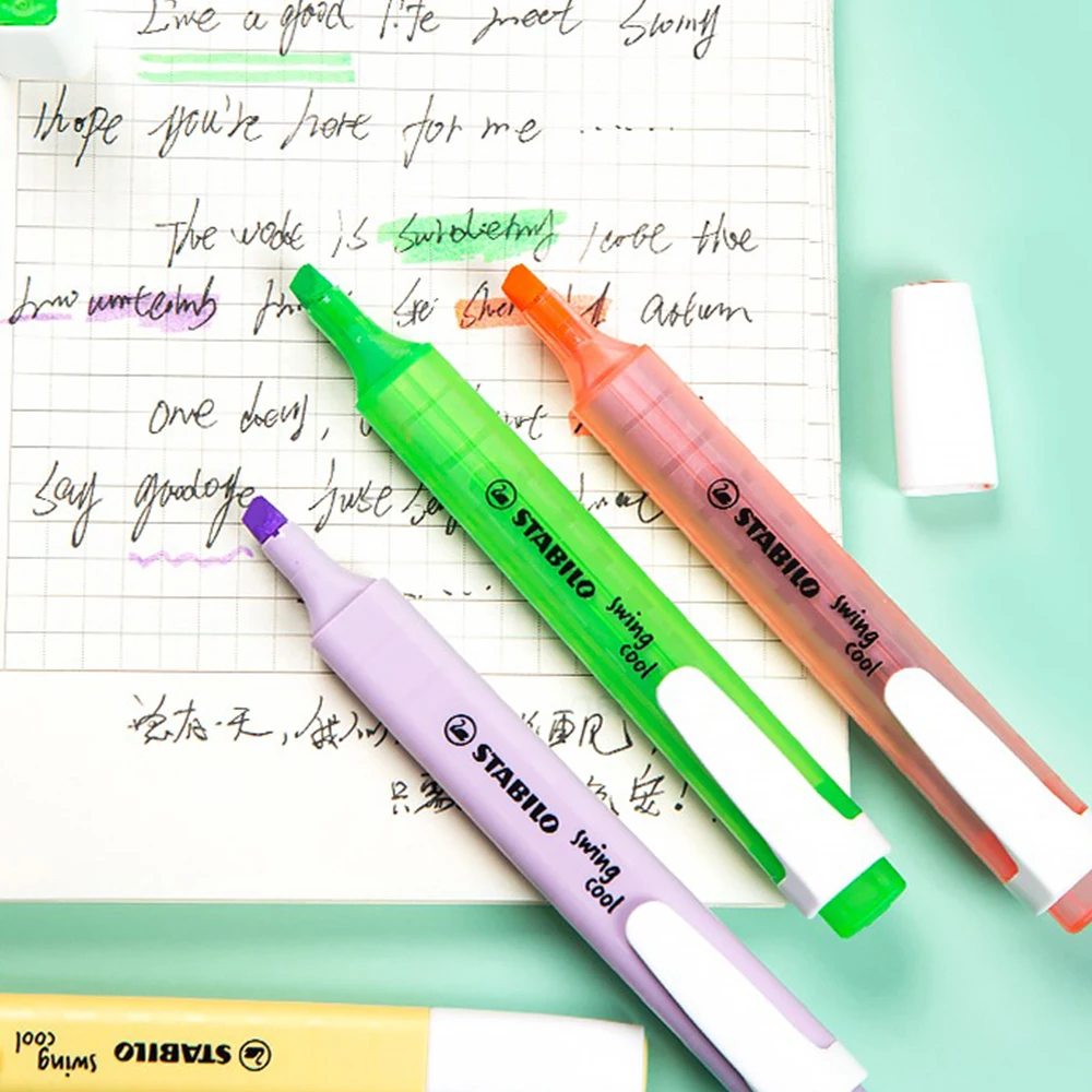 3pcs Stabilo 형광펜 마커 275 색 대용량  - Stabilo Marker Boss 리뷰 및 가격