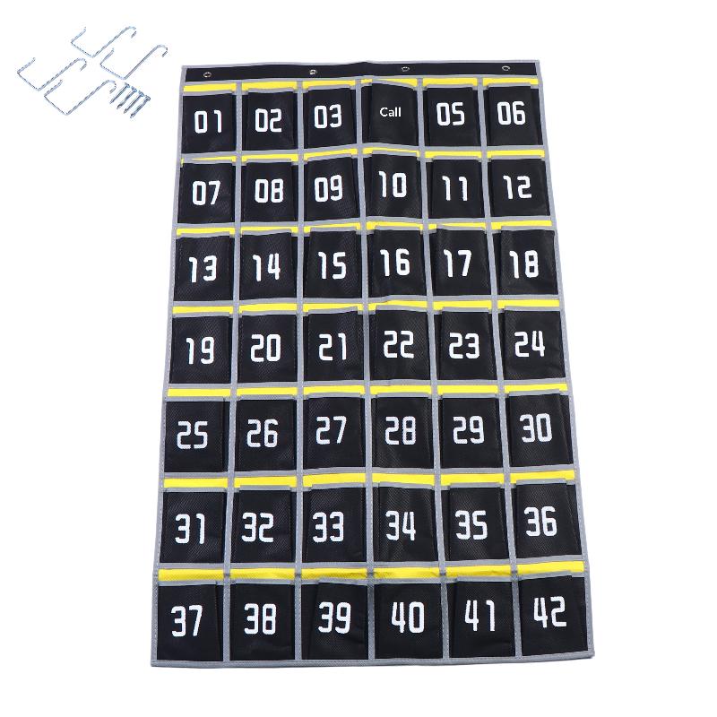 번호가 매겨진 수납 걸이형 가방, 다용도 포켓 폰 정리 - Home Office Phone Number 리뷰 및 가격