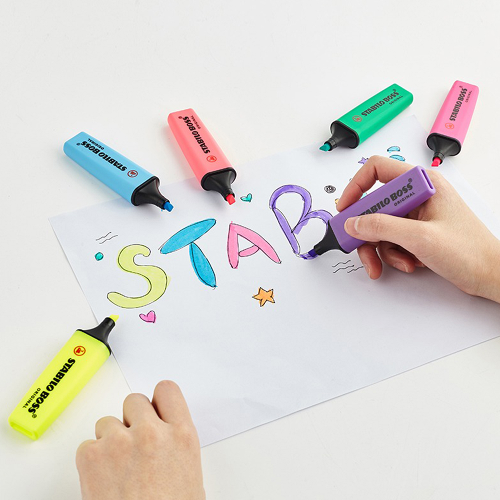 1pcs 독일 Stabilo 형광펜 70 보스 컬러 어 - Stabilo Marker Boss 리뷰 및 가격