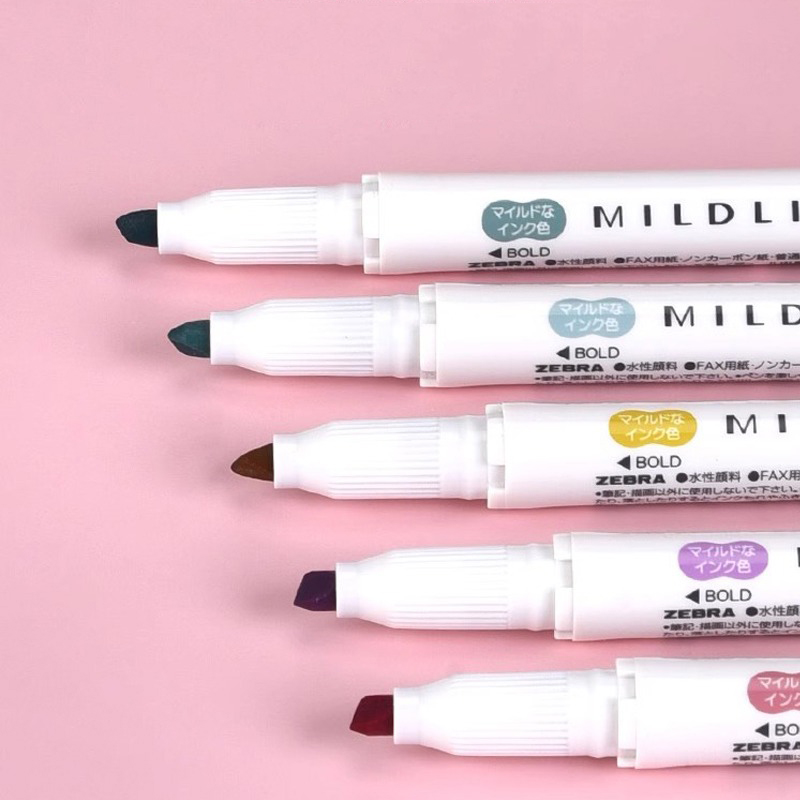1pcs 얼룩말 WKT7 Mildliner 형광펜 두껍 - Zebra Pen Mildliner 리뷰 및 가격