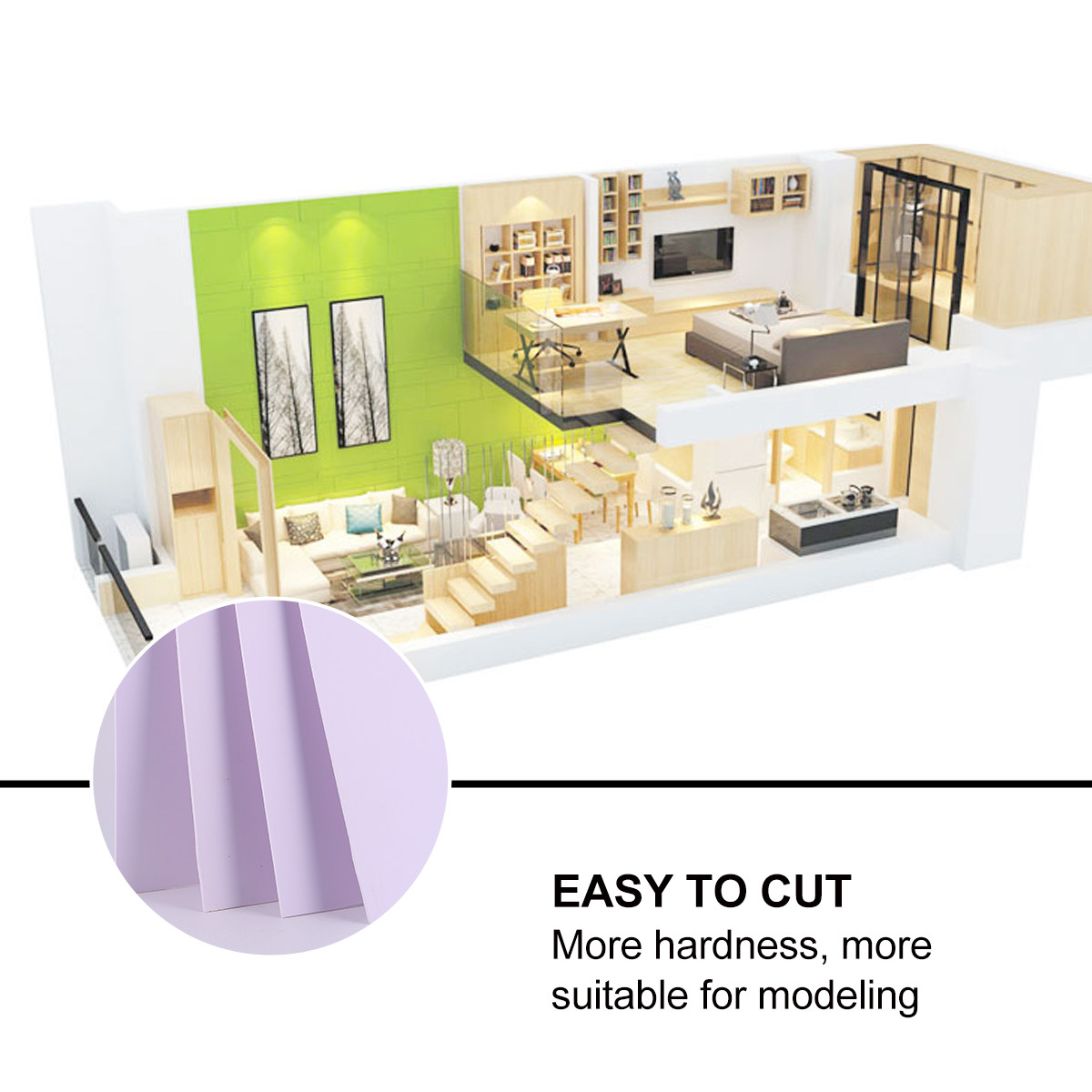 10Pcs PVC 폼 보드 시트 마이크로 풍경 DIY  - Home Office Layout 리뷰 및 가격