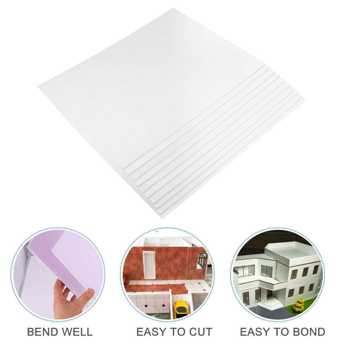 10Pcs PVC 폼 보드 시트 마이크로 풍경 DIY  - Home Office Layout 리뷰 및 가격