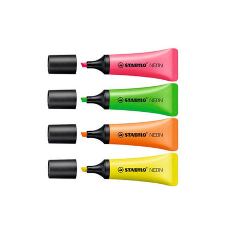 스태빌로 하이라이터 72 네온 시리즈 치약 모양 대용량 - Stabilo Marker Boss 리뷰 및 가격