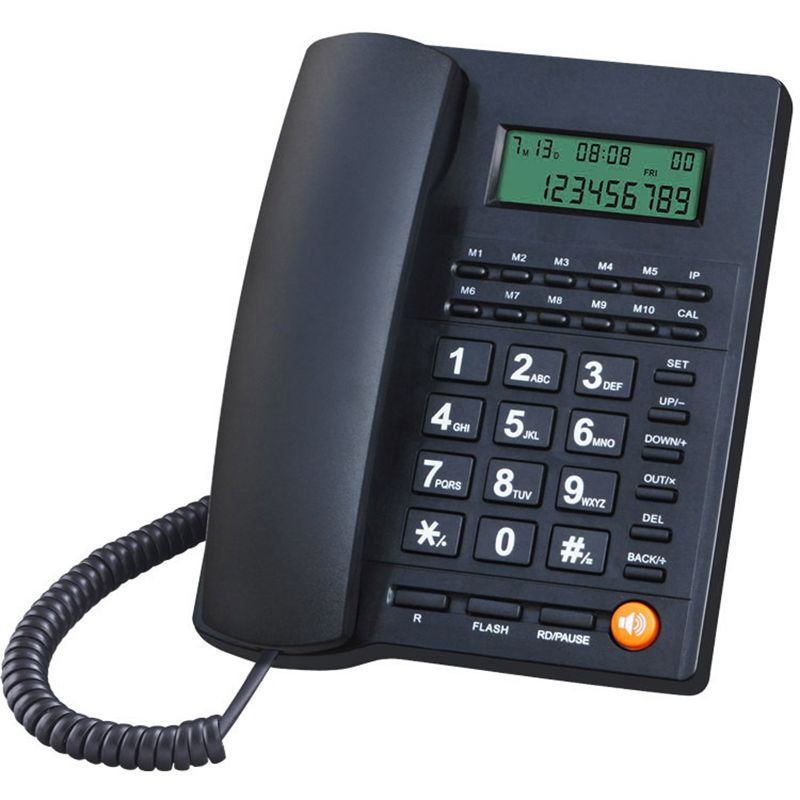 홈 유선 전화 발신자 ID 전화 데스크탑 유선 다이얼  - Home Office Phone Number 리뷰 및 가격