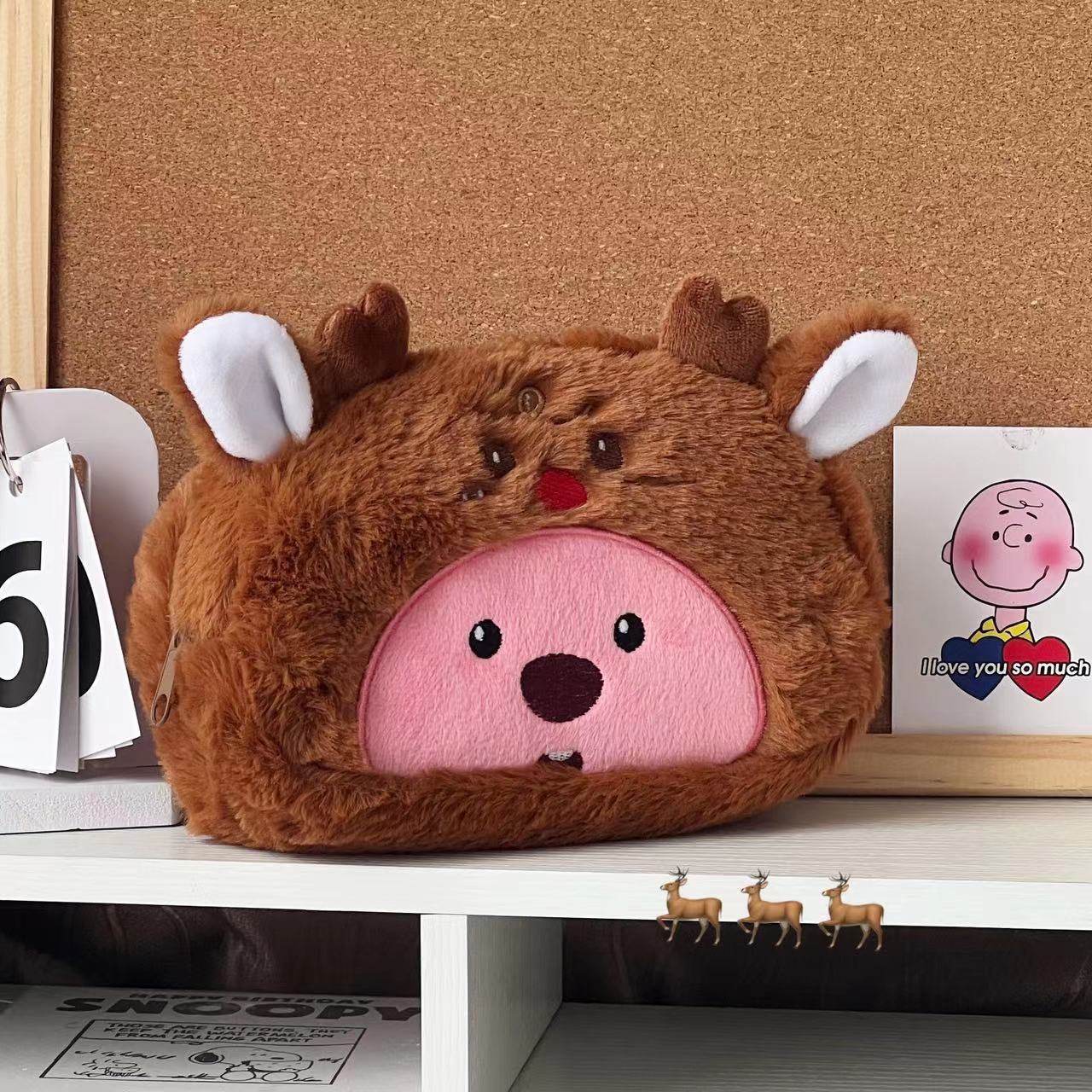 만화 플러시 연필 가방 학생용 귀여운 수납 가방 펜,  - Pen Holder Organizer 리뷰 및 가격