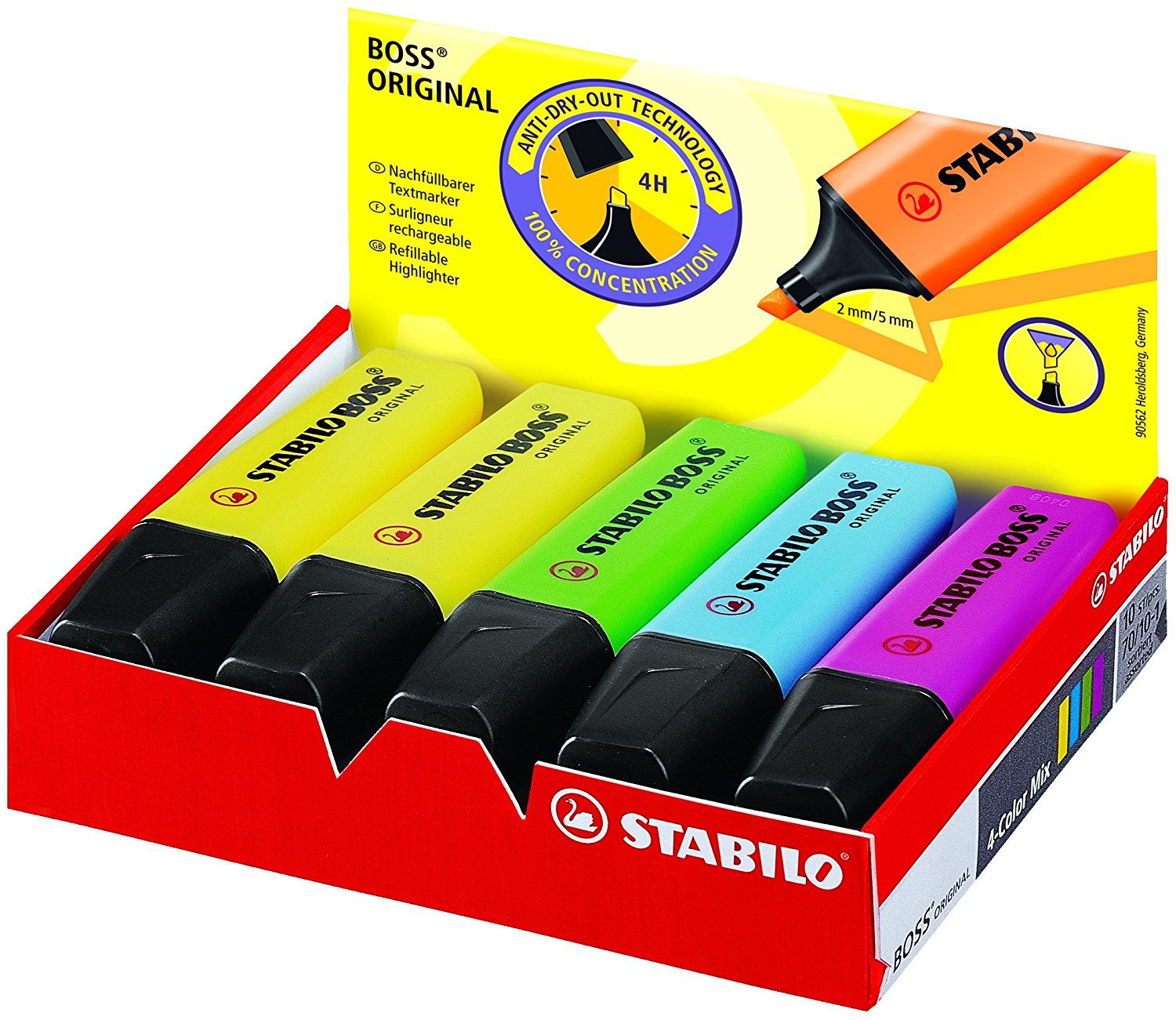 Text marker - STABILO BOSS 오리지 - Stabilo Marker Boss 리뷰 및 가격