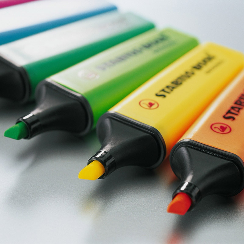 Text marker - STABILO BOSS 오리지 - Stabilo Marker Boss 리뷰 및 가격